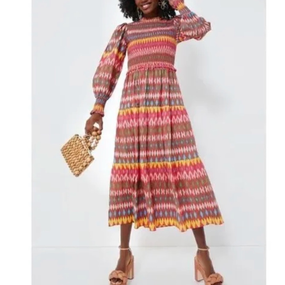 Tuckernuck Ro's Garden Exclusive Red Geraldine Ivy Maxi Dress